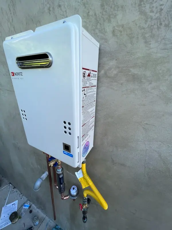 Tankless water heater installation for Johnson City homes